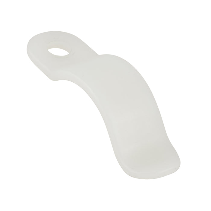 Agrafe à ressort 3/8 po x 0,132 po en nylon naturel par Spaenaur Inc.