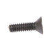 Security Screw, Flat Head Spanner Drive, #6-32 UNC x 2" Length, Stainless Steel by Spaenaur Inc.
