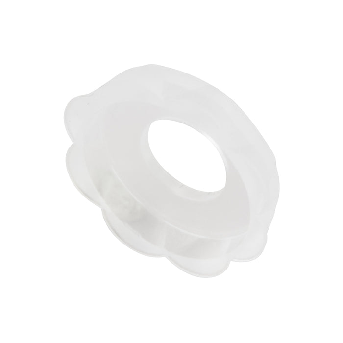 Snap Washer Flat Bottom Base #6 & 8 GA (4mm) Scr Size Uv Stab Polypropylene Neutral