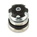 Patins pivotants pour meubles, pour tubes ronds 7/8 po x 29/32 po, base en acier zingué, fabriqués par Spaenaur Inc.