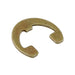 Bague de retenue externe 3/32" Diamètre de l'arbre Acier à ressort zingué par Spaenaur Inc.
