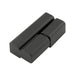 Mini Lift-Off Hinge Offset Type "B" .44" x 1.00" Die-Cast Zinc Black Polyester Powder Coat by SouthCo
