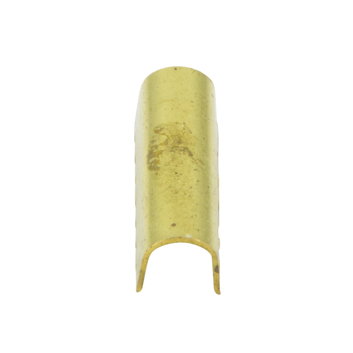 Cord Coupler Capacity 3/32" to 1/8" Cord, 1/2" Length Brass Plain by Spaenaur Inc.