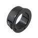 Snap-In Bushing 0.375" x 1/4" x 15/32" x 13/32" x 0.125" Nylon Black by Spaenaur Inc.