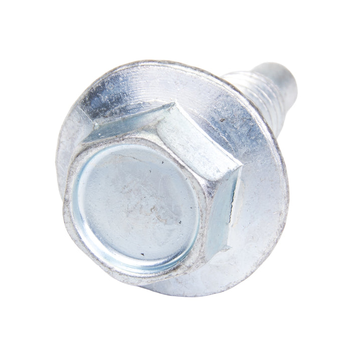 Machine Screw, Indented Hex Washer Head, Unslotted Drive, 5/16"-18 UNC x 1" Length, Steel Zinc Plated Trivalent by Spaenaur Inc.