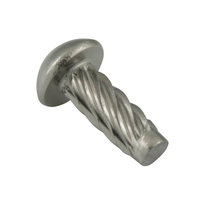 Type U Drive Screw, Round Head, #0 Gauge(0.073") x 1/8" Length, Stainless Steel , ASME/ANSI B18.6.4