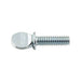 Thumbscrews with Shoulder #8-32 UNC x 1" LONG Low Carbon Steel Zinc Plated by Spaenaur Inc.