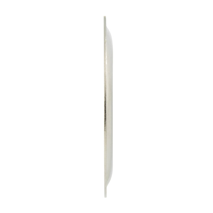 Sheet Washer Component Of 116-A10-1T 1/4" Hole DIA., Size #0, Brass, Nickel Plated by Spaenaur Inc.