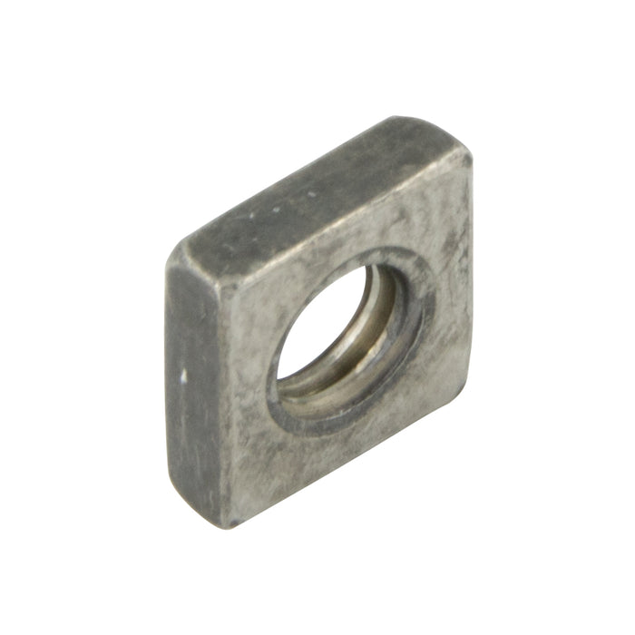 Écrou carré, M4 x 0,70 mm, 7 mm WAF, 2,20 mm THK, acier brut, DIN 562