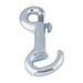 Bolt Snap, Open Eye, Light Chain Pattern 3/8" Eye, 3 1/2" Oal, 3/8" Snap Opening Cast Malleable Iron, Zinc Plated by Spaenaur Inc.