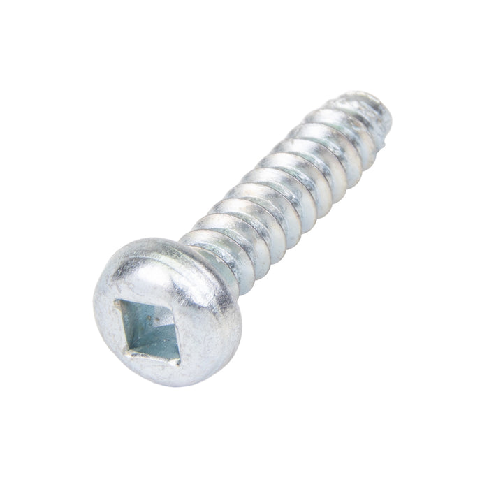 Tapping Screw, Round Head Square Socket Drive, Type B, #6 x 5/8" Length, Steel Zinc Plated by Spaenaur Inc.