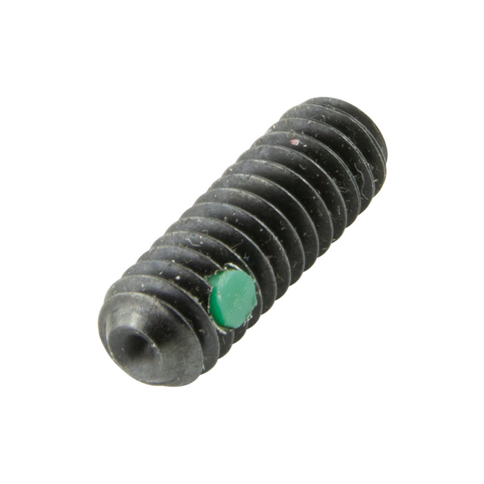 Pelletized Nylon Insert Hex Socket Set Screw Cup Point - Headless 1/2"-20 UNF x 1" LG Alloy Steel Heat Treated Plain ANSI B18.3-1986