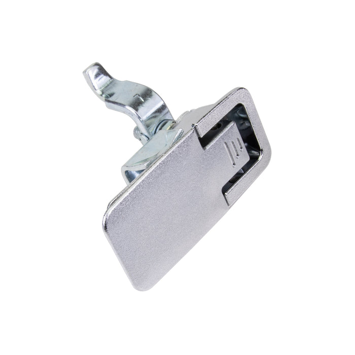 Lift & Turn Compression Latch Basic Model Flush Style Medium Size 6mm-16mm Grip Range (Pawl forward) Die-Cast Zinc, Textured Chrome by Spaenaur Inc.