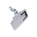 Lift & Turn Compression Latch Basic Model Flush Style Medium Size 6mm-16mm Grip Range (Pawl forward) Die-Cast Zinc, Textured Chrome by Spaenaur Inc.
