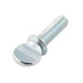 Thumbscrews with Shoulder #10-24 UNC x 1/2" LONG Low Carbon Steel Zinc Plated by Spaenaur Inc.