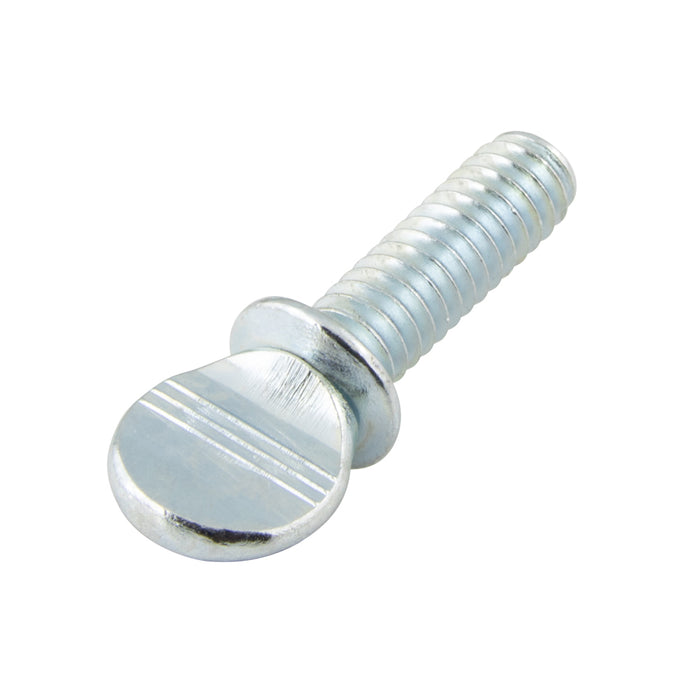 Vis à molette avec épaulement #8-32 UNC x 1/2" de long, en acier à faible teneur en carbone, zinguée, fabriquée par Spaenaur Inc.