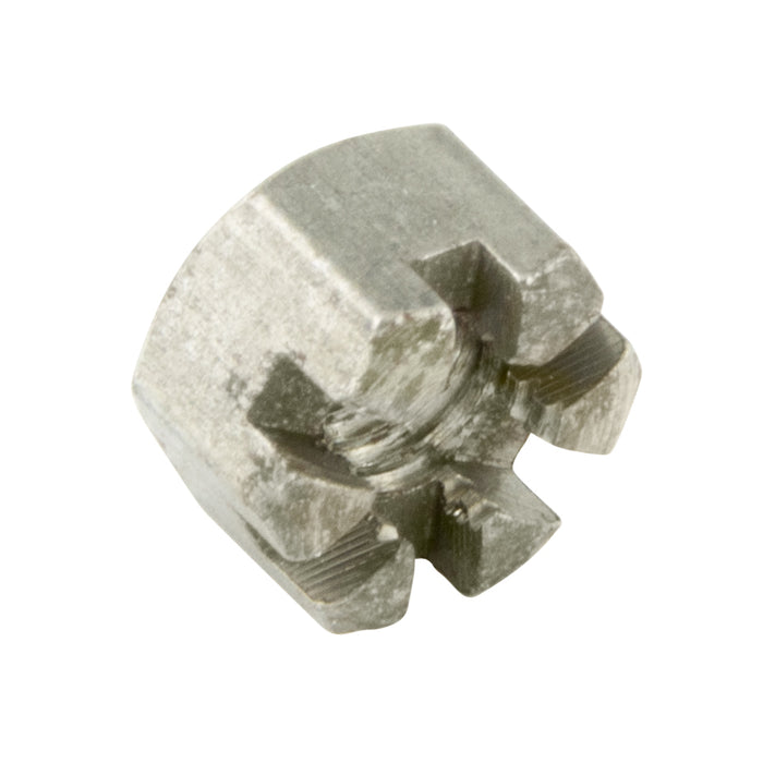 Slotted Thick Finished Hex Nut 5/8"-18 UNF (15/16" AF x 23/32"THK) Grade 5 Steel Plain Finish ANSI B18.2.2-1986 by Spaenaur Inc.