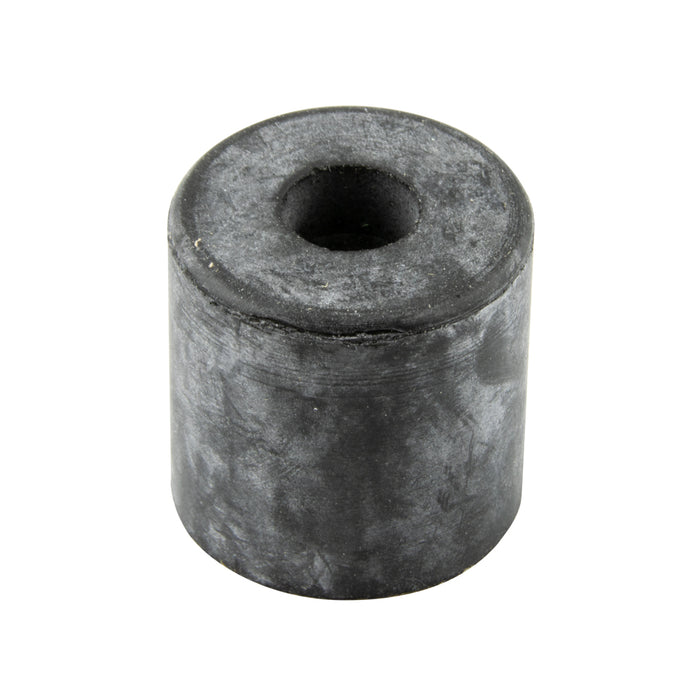 Recess Type Bumper with Steel Washer Insert 1-1/2" OD x 1/4" ID x 3/4" Sbr Black, 65-70 Duro