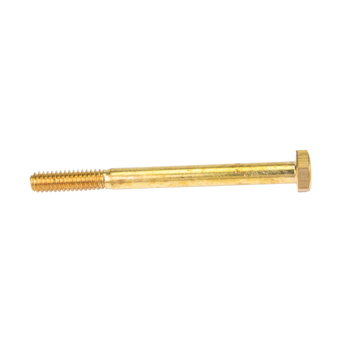 Hex Head Cap Screw DIN 931 M16 x 2.00 x 80mm Partial Thread Brass DIN 931/BR M16X80 by Spaenaur Inc.