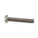 Machine Screw, Round Head, Slotted Drive, #6-32 UNC x 1/2" Length, Stainless Steel by Spaenaur Inc.