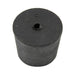 Rubber Laboratory Stopper Top 2-3/4" x 2-5/16" Bottom x 1" Size 13 Natural Rubber Black, 45-55 Duro by Spaenaur Inc.