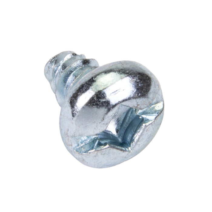 Tapping Screw, Pan Head Socket/Slot Drive, Type B, #8 x 1/4" Length, Low Carbon Steel Trivalent Zinc Plated by Spaenaur Inc.