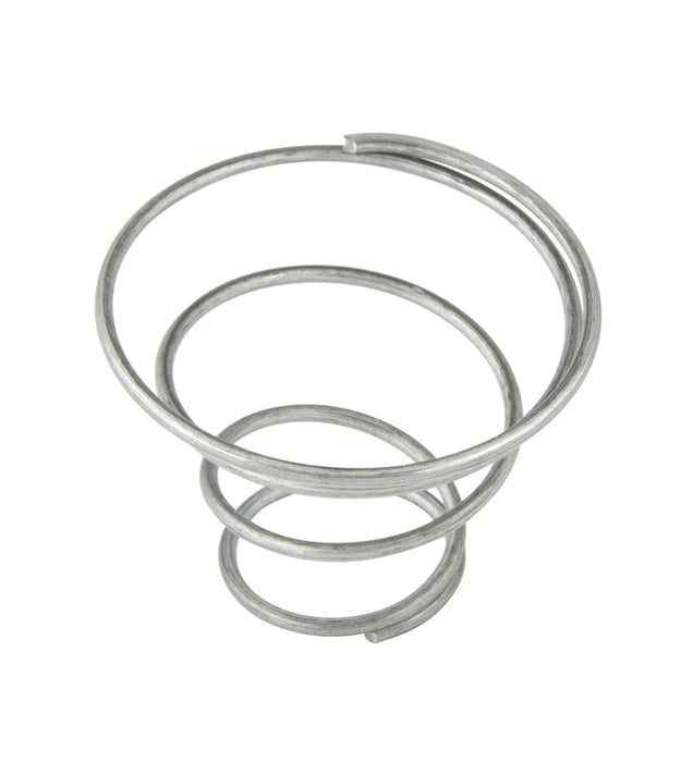 Utility Spring, Conical Type 1-5/8"Base OD, 1-1/4"Hgt, 0.065"GA. Wire MB Hrd Drawn Spr STL Wire Zinc PLTD by SouthCo