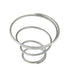Utility Spring, Conical Type 1-5/8"Base OD, 1-1/4"Hgt, 0.065"GA. Wire MB Hrd Drawn Spr STL Wire Zinc PLTD by SouthCo