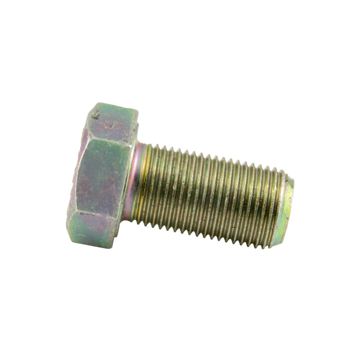 Hex Head Cap Screw DIN 933 M12 x 1.75 x 75mm LG, Full Thread Class 8.8 Steel Yellow Zinc Plated DIN 933/8.8-YZ M12X75