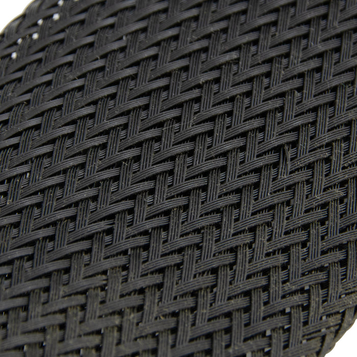 "Flexo Hw" Heavy Wall Grade Braided Expandable Sleeving 5/8" DIA x 250 Ft Spool Polyethylene Terephthlate Black by Flexo™
