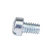 Machine Screw, Fillister Head, Slotted Drive, #10-32 UNF x 1/2" Length, Steel Zinc Plated Trivalent by Spaenaur Inc.