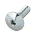 Rampa Mushroom Head Screws Type Kt with Hex Drive, 15 mm OD Mush HD 1/4-20 UNC x 16mm LGTH Steel Zinc Plated by Rampa®