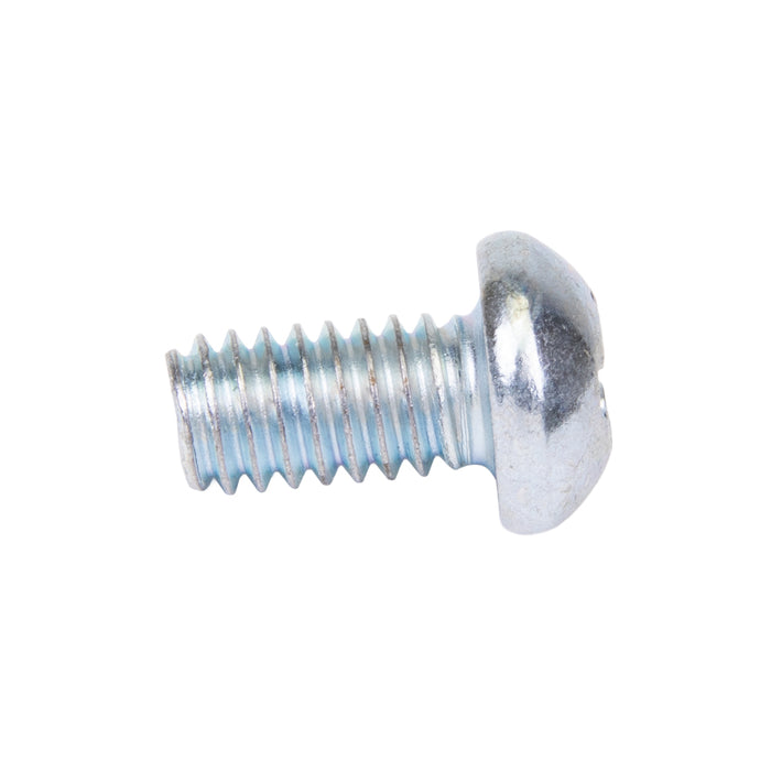 Machine Screw, Round Head, Phillips Socket Recess Drive, #8-32 UNC x 3/4" Length, Steel Zinc Plated Trivalent by Spaenaur Inc.