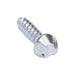 Tapping Screw, Standard Head Tamper-Resistant Drive, #10 x 2" Length, Steel Zinc Plated by Tampruf™