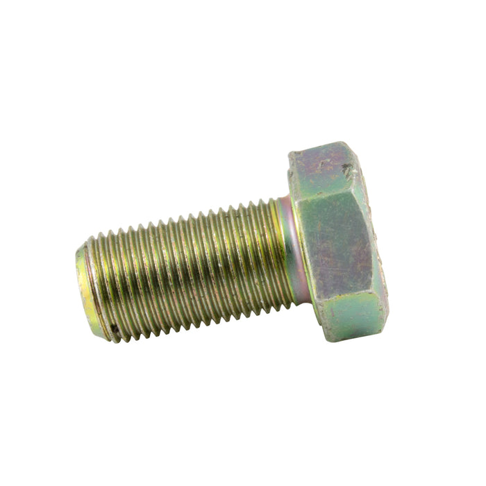 Hex Head Cap Screw DIN 933 M12 x 1.75 x 75mm LG, Full Thread Class 8.8 Steel Yellow Zinc Plated DIN 933/8.8-YZ M12X75