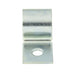 "Half" Clip 11/16" Clamp DIA, 7/32" Hole DIA .812" C to C Steel Hot Dipped Galvanized by Spaenaur Inc.