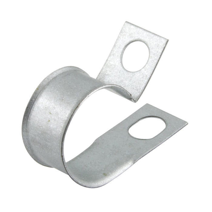 Cable & Wire Clip, Light-Duty Closed Type - Furnished Open, 3/4" DIA Capacity, .750" C to C Steel Hot Dipped Galvanized