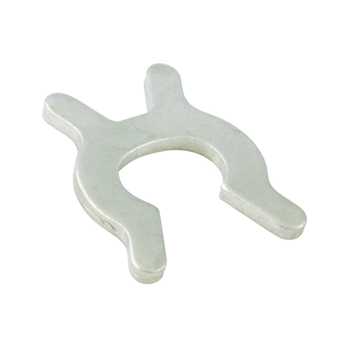 Crimp Ring Retainer for .187" GRoove DIA. Steel, Trivalent Zinc Plated