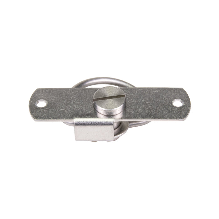 Spring Latch, Medium Size, Slotted Head, Rivet Mounting, .060"-.380" Grip Range Stainless Steel Passivated