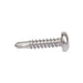 Teks Self-Drilling Screw, Pan Head, TR20; Torx® Tamper-Resistant, #8 x 3/4" Length, Stainless Steel 410 by Spaenaur Inc.