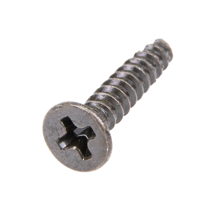 Thread-Cutting Screw Flat Phil HD #5 x 5/8" LONG, Type 25 Hardened Steel Black Zinc Finish by Spaenaur Inc.