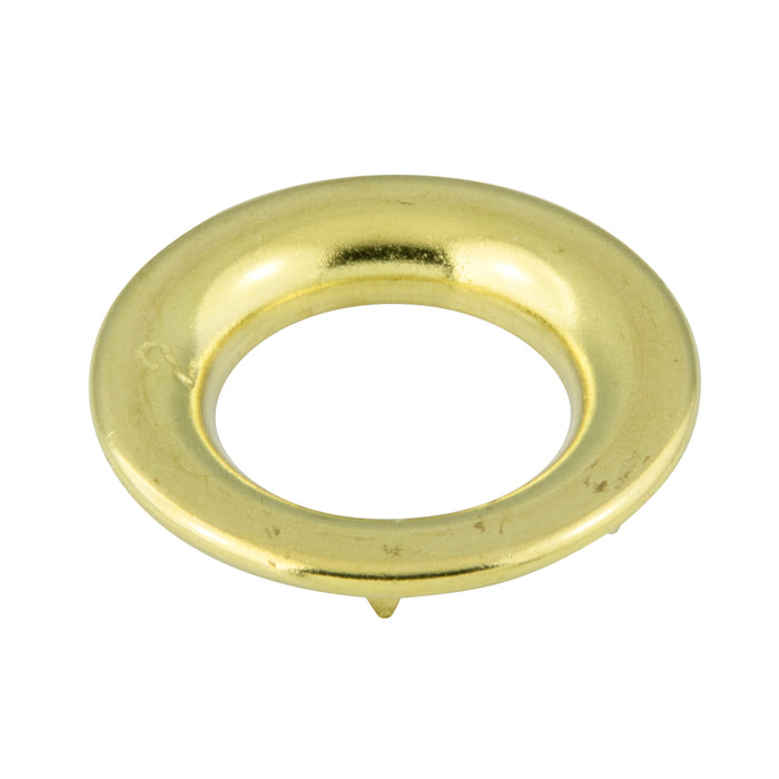 Spur Washer for Rolled Rim GRommet 11/16" Hole DIA, Size #5 Brass Plain (Component Of Sn#7375) by Spaenaur Inc.