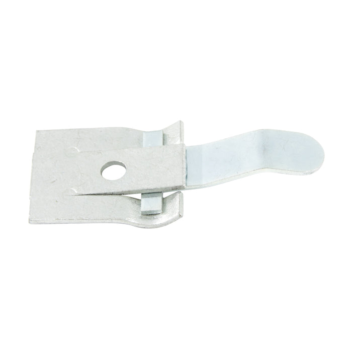 Bouton-pression Ludwig 7/16 po de largeur, bras mobile, modèle à un trou A-5 en acier zingué par Spaenaur Inc.