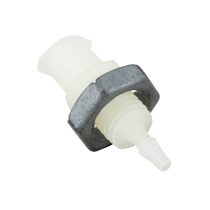 Quick Disconnect Female Luer for 1/8" Tubing ID (1/4"-28 THRD) Nylon by Spaenaur Inc.