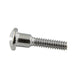 One Way Slot Shoulder Screw #10-24 UNC x 1 3/16" LONG Brass, Chrome Plated by Spaenaur Inc.