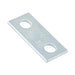 Plaque de fixation uniquement pour boulon en U, taille de tuyau 3/8 po, acier zingué (composant de Sn#030-003) par Spaenaur Inc.