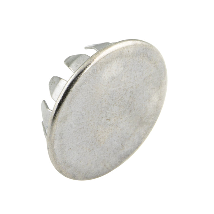 Pronged Plug Button for 1 5/8" Hole x .062/.078" Panel C1010-Steel Plain
