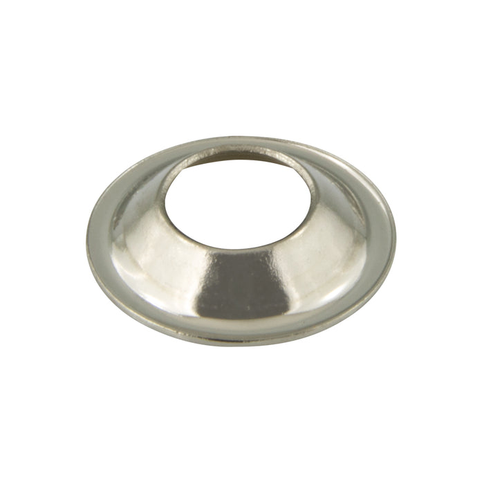 Flush Type CTSK Finishing Washer #10 ID x 15/32" OD Steel Nickel Plated