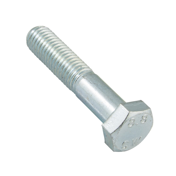 Hex Head Cap Screw, DIN 931 M16 x 2.00 x 100M Partial Thread Class 8.8 Steel Zinc Plated DIN 931/8.8-ZP M16X100 by Spaenaur Inc.