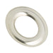 Washer Only for Sheet Brass Grommet 3/16" Hole Dia., Size #00 Brass, Nickel Plated (Component Of SN#7344-N) by Spaenaur Inc.